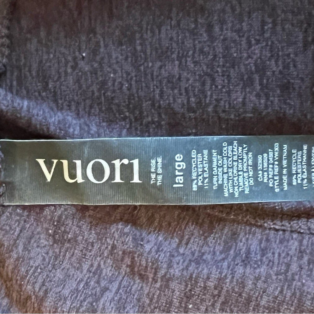 Vuori Dark Purple Joggers - Picture 4 of 4